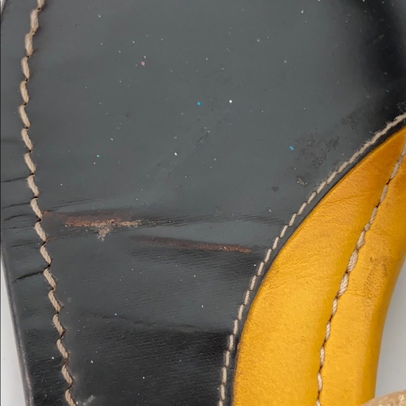 🍋Cute Matte Gold Leather Sandals - Picture 9 of 10